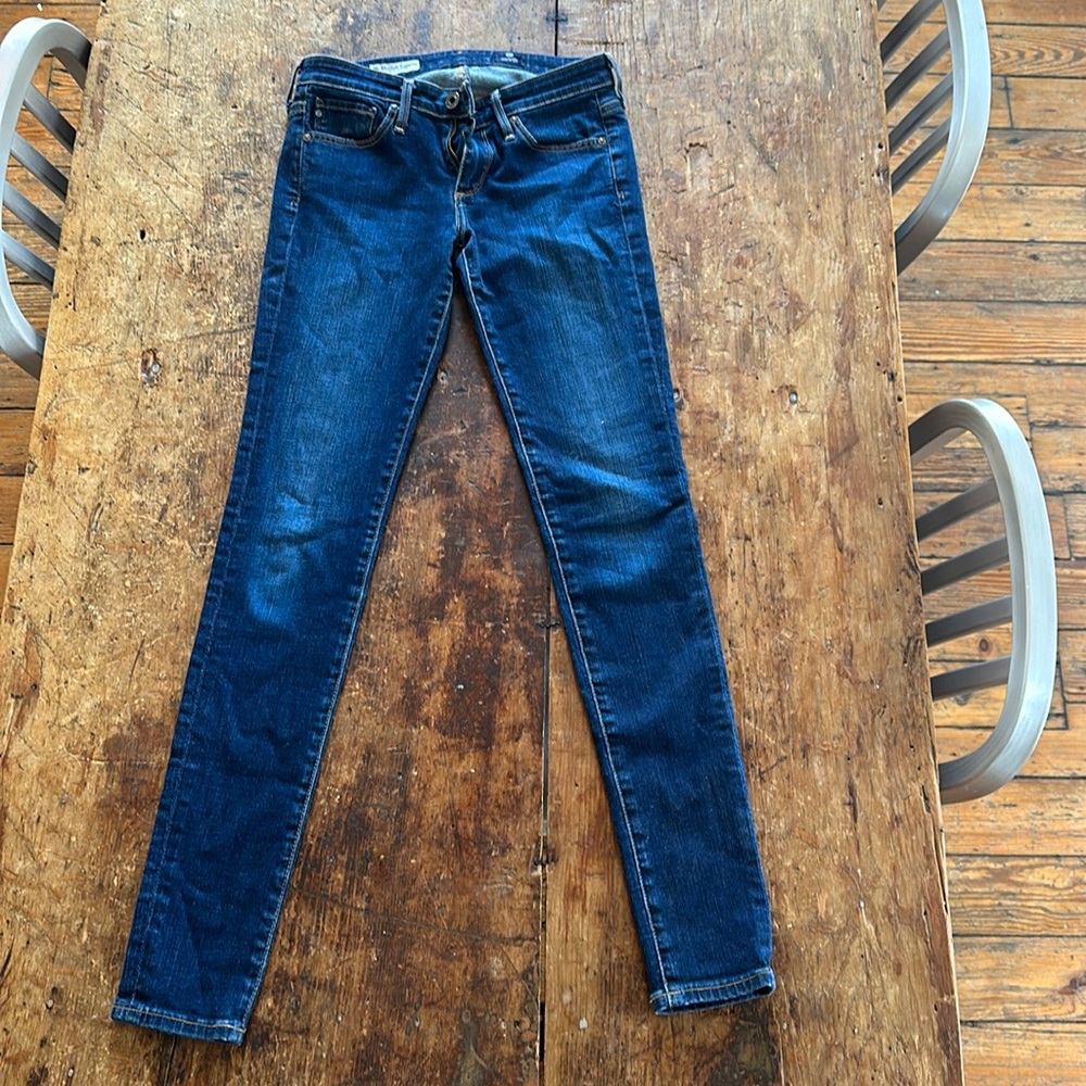 AG The Absolute Legging Low-Rise Skinny Jeans Size 24